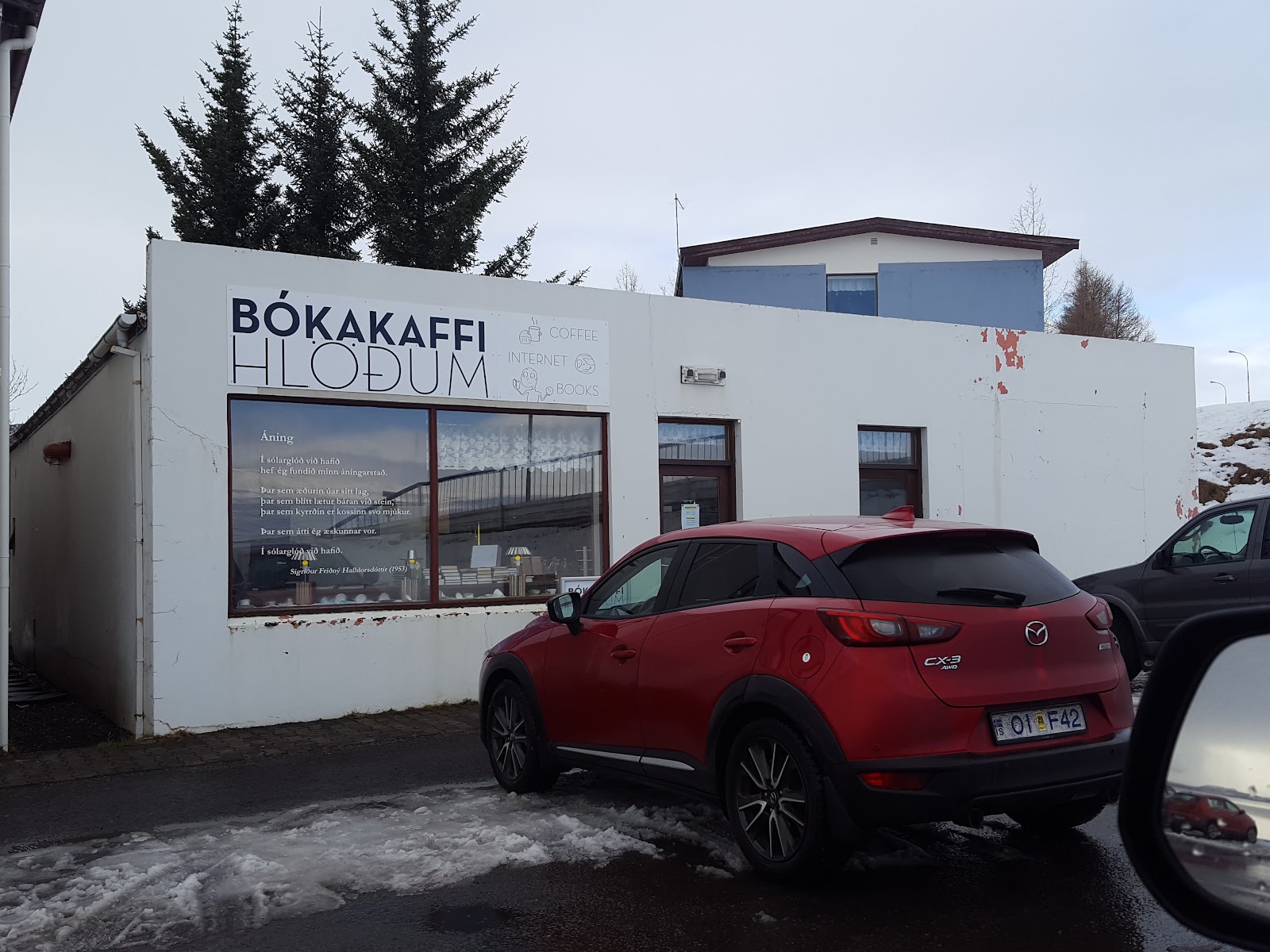 Bókakaffi Hlöðum